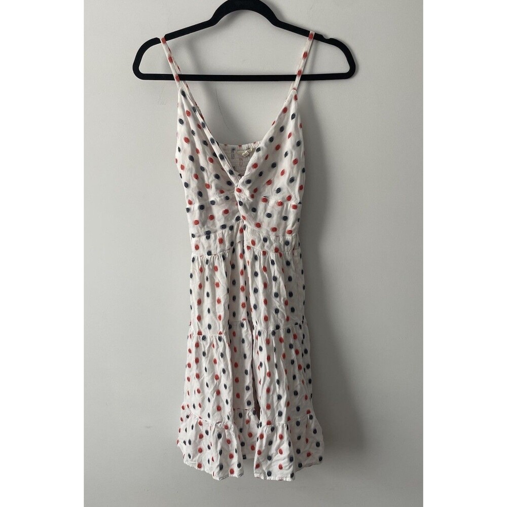 Sim And Sam Mini Small Polka Dot Dress Flirty Fun Festival Date Night Party